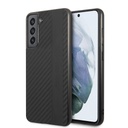 Samsung Galaxy S21 FE AMG karbon mintás szilikon hátlap tok, (Fekete) - AMHCS21FESBLSCA