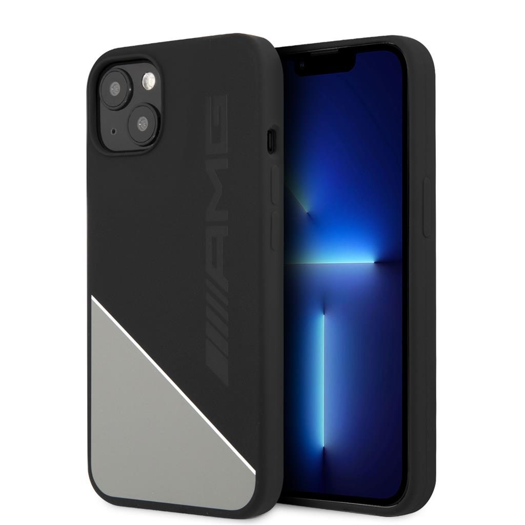 Apple iPhone 13 AMG szilikon hátlap tok (fekete/szürke) - AMHCP13MWGDBK