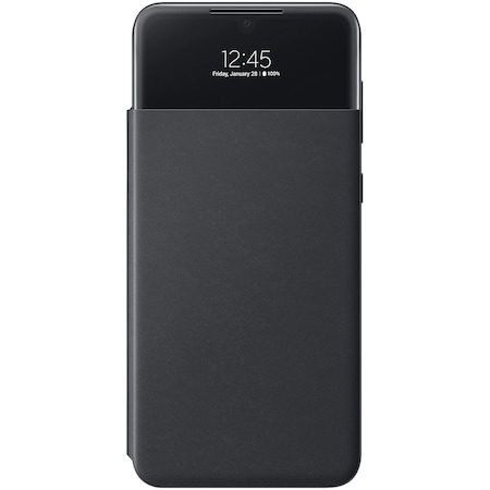 Samsung Galaxy A33 5G S-View notesz tok (Fekete)