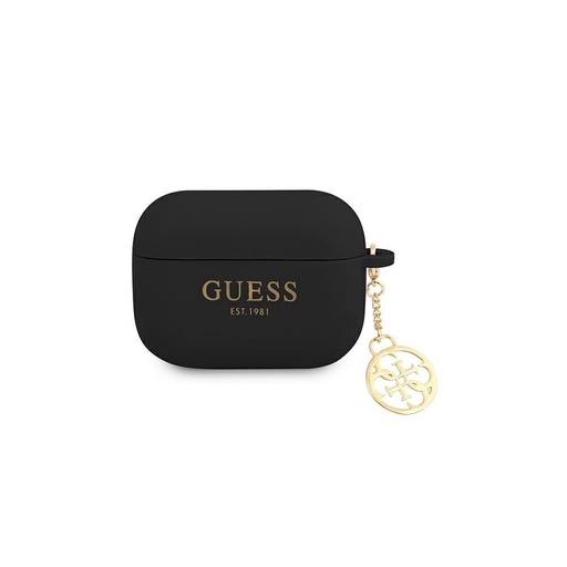 AirPods Pro Guess 4G Charms tok (Fekete) - GUAPLSC4EK
