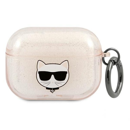 Apple AirPods Pro Karl Lagerfeld Choupette Glitter tok (Arany) – KLAPUCHGD