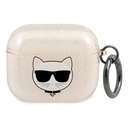 Apple AirPods 3 Karl Lagerfeld Choupette Glitter tok (Arany) – KLA3UCHGD