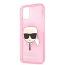 Apple iPhone 13 Karl Lagerfeld Karl Glitter tok (Rózsaszín) – KLHCP13MKHTUGLP