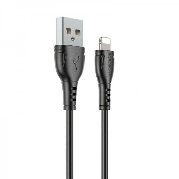 Borofone BX51 lightning kábel, fekete