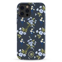 Apple iPhone 12/12 Pro Kingxbar blossom Swarovski köves hátlap tok (Kék)