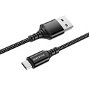 Hoco BX54 microUSB kábel, fekete