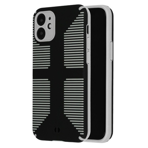 Apple iPhone 7/8/SE 2020/SE 2022 grip hátlap tok (Fekete)