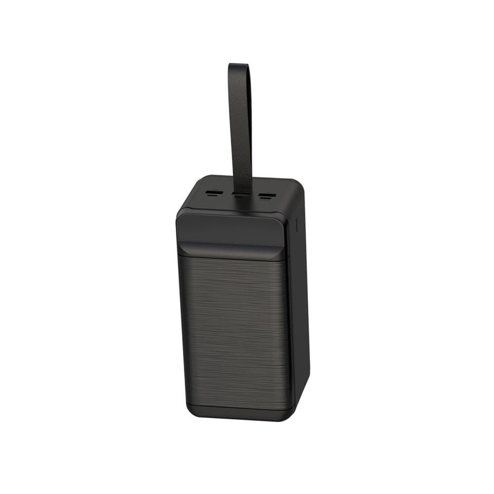XO PR160 power bank 80000 mAh (Fekete) – gyorstöltés PD 20W + QC 22.5W, Lightning bemenet, 3 bemenet, 3 kimenet