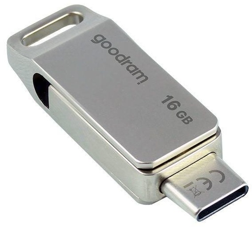 ODA3 0160S0R11 16GB USB 3.2 USB-C pendrive, szürke