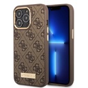 Apple iPhone 13 Pro Guess PU 4G MagSafe tok (Barna) - GUHMP13LU4GPRW