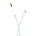 XO NB-R211B USB-C–3.5 mm audio kábel (Fehér–Kék)