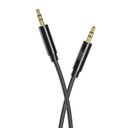 XO NB-R211C 3.5 mm–3.5 mm audio kábel (Fekete)