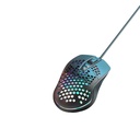 XO M4 vezetékes egér (Fekete) – USB csatlakozó, RGB, honeycomb kialakítás, gamer kivitel