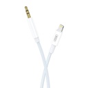 XO NB-R211A Lightning–3.5 mm audio kábel (Fehér–Kék)