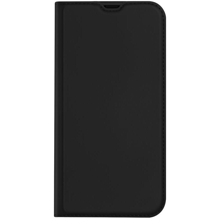 Apple iPhone 13 DUX DUCIS skin bőr notesz tok (Fekete)