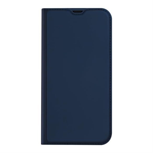 Apple iPhone 13 Pro DUX DUCIS skin bőr notesz tok (sötétkék)