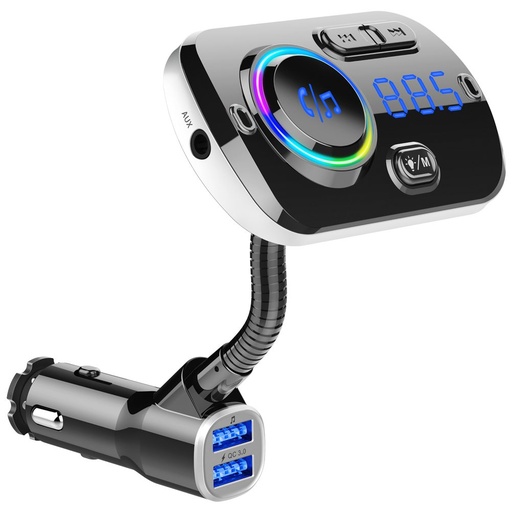 BC49AQ FM transmitter, fekete