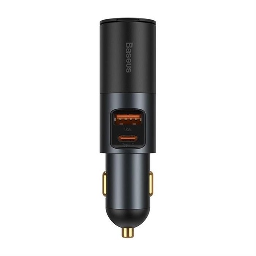 Baseus CCBT-C0G autós gyorstöltő (PD + QC töltés), szürke