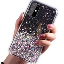 Samsung Galaxy A33 5G glue glitter hátlap tok (Fekete)