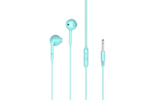 XO EP28 vezetékes fülhallgató (Zöld) – jack 3,5 mm csatlakozóval