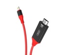 XO GB006 lightning csatlakozó - HDMI átalakító, fekete