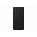 Samsung Galaxy S22 Leather tok (Fekete)