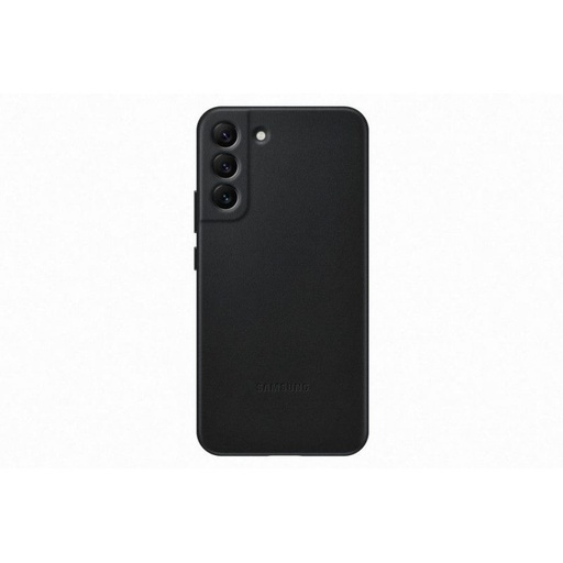 Samsung Galaxy S22 Leather tok (Fekete)
