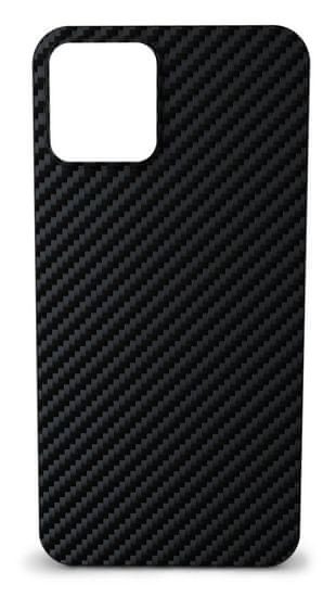 Apple iPhone 12 aramid carbon magsafe ütésálló hátlap tok (Fekete)