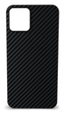 Apple iPhone 12 aramid carbon magsafe ütésálló hátlap tok (Fekete)