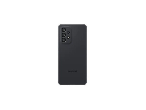 Samsung Galaxy A53 5G Silicone Cover tok (Fekete)