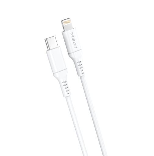 XO TK04 MFI Lightning–USB-C kábel (Fehér)