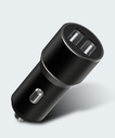 XO CC30 autós töltő (2xUSB port), fekete