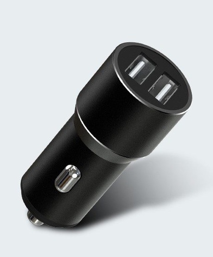 XO CC30 autós töltő (2xUSB port), fekete