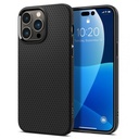 Apple iPhone 14 Pro Spigen liquid air prémium hátlap tok (Matt Fekete)