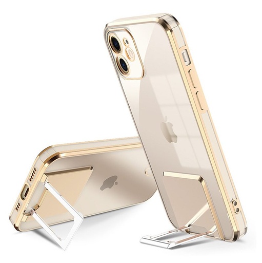 Apple iPhone 7/8/SE 2020/SE 2022 luxury kitámasztós hátlap tok (Arany)