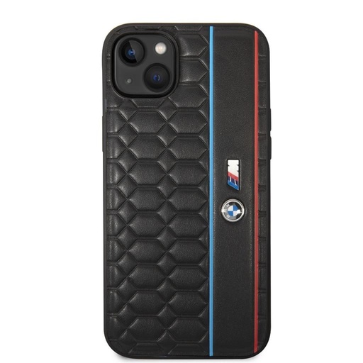 Apple iPhone 14 BMW M Hexagon mintás tok (Fekete) - BMHCP14S22PGVK