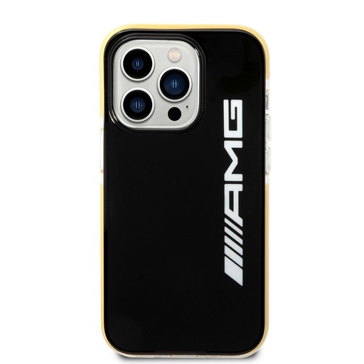 Apple iPhone 14 Pro AMG szilikon hátlap tok (Fekete) - AMHCP14L2SPCK
