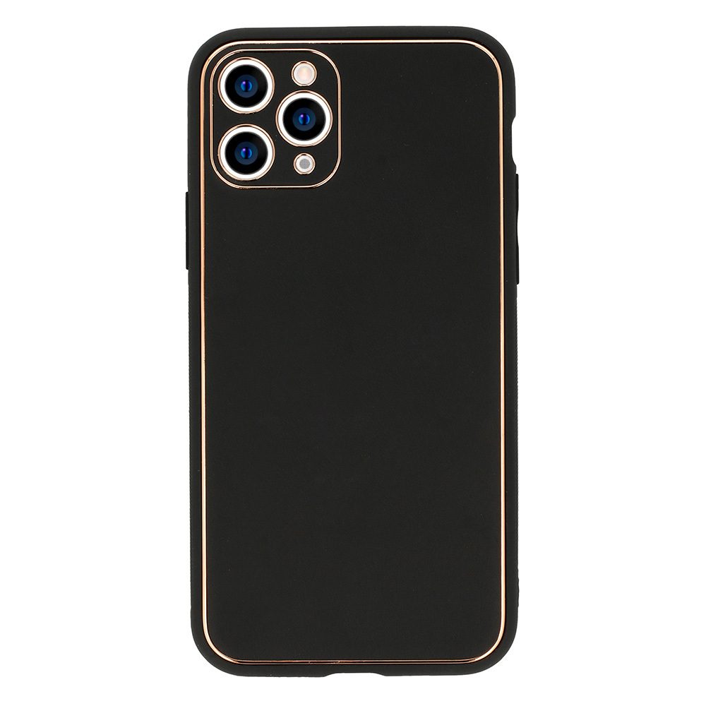 Apple iPhone 14 Plus Tel protect luxury hátlap tok (Fekete)