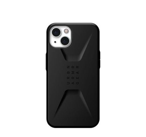 Apple iPhone 13 / 14 UAG Civilian ütésálló hátlap tok (Fekete)
