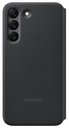 Samsung Galaxy S22 LED View notesz tok (Fekete)