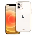 Apple iPhone 12 Forcell lux szilikon hátlap tok (Fehér)