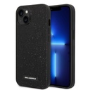 Apple iPhone 14 Plus Karl Lagerfeld Glitter Plague tok (Fekete) – KLHCP14MG2ELK