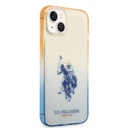 Apple iPhone 14 U.S. Polo double horse bumper hátlap tok (Kék) - USHCP14SUGRBR
