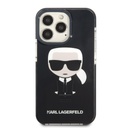 Apple iPhone 13 Pro Karl Lagerfeld TPE Full Body Ikonik tok (Fekete) – KLHCP13LTPEIKK
