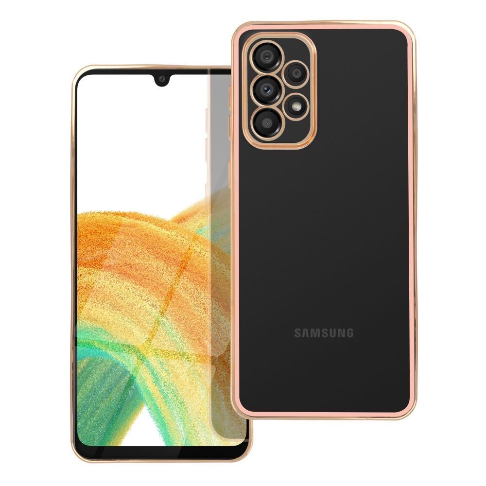 Samsung Galaxy A33 5G LUX hátlap tok (Rózsaszín)