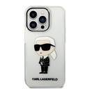 Apple iPhone 14 Pro Karl Lagerfeld IML Ikonik NFT tok (Átlátszó) – KLHCP14LHNIKTCT