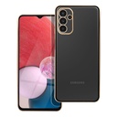 Samsung Galaxy A13 4G Forcell lux szilikon hátlap tok (Fekete)