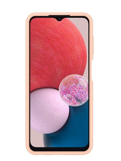 Samsung Galaxy A13 5G Kártyatartós tok (Barack)