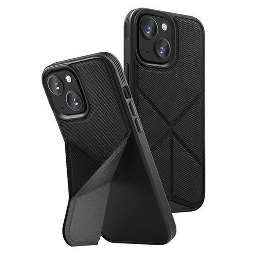 Apple iPhone 13 UNIQ transforma hátlap tok (Fekete)