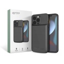 Apple iPhone 13 Tech protect powercase power bank hátlap tok (Fekete)